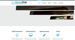 Desktop Screenshot of benzatine.com