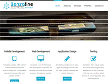 Tablet Screenshot of benzatine.com